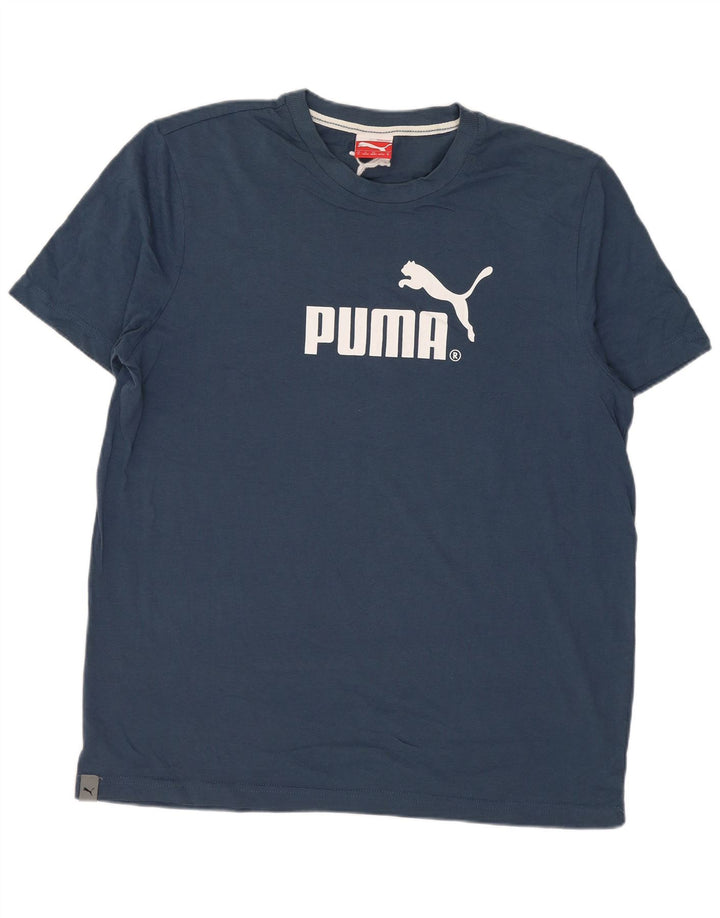 Puma Camiseta Gráfica Para Hombre Top Medium Azul Marino