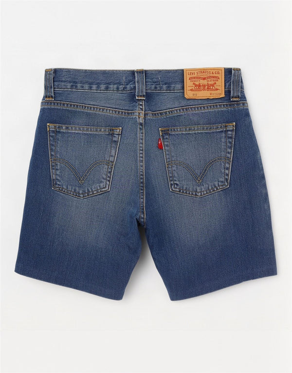 Levi's Hombre 512 Shorts De Mezclilla W31 Azul Medio