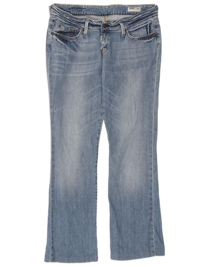Vaqueros Lee Bootcut Coral para mujer W32 L29 Algodón azul