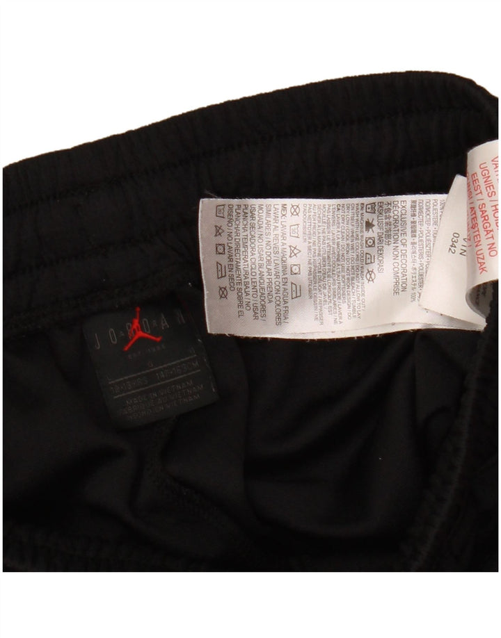 Jordan Shorts deportivos para niños 12-13 años Grande Negro Colorblock Poliéster