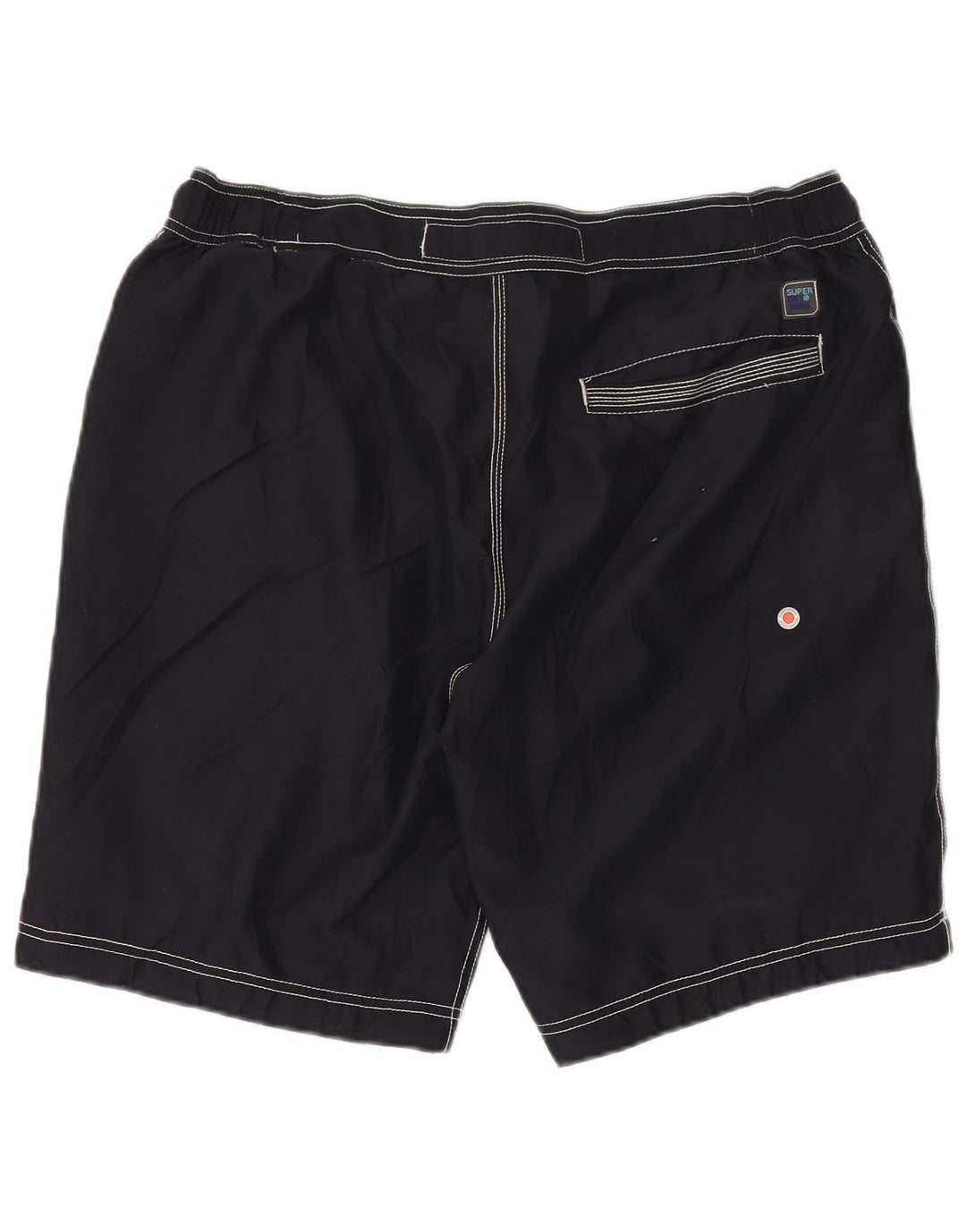 Superdry Shorts De Baño Gráficos Para Hombre 2XL Poliéster Negro