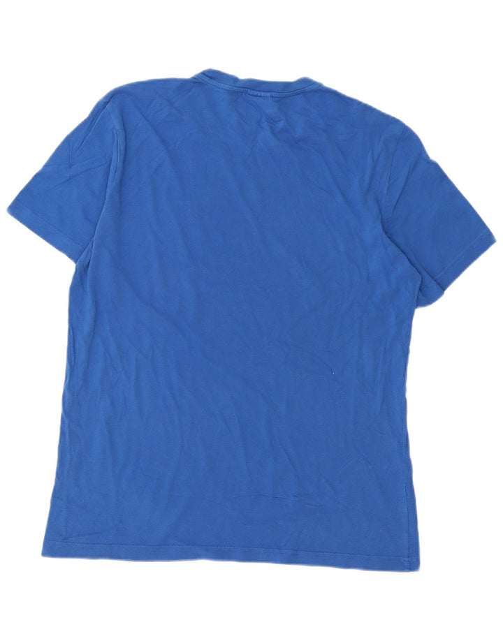 CHAMPION Camiseta gráfica para hombre Top grande azul