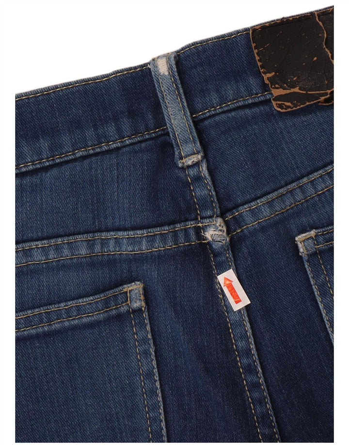 CHEAP MONDAY Vaqueros ajustados para mujer W32 L33 Algodón azul