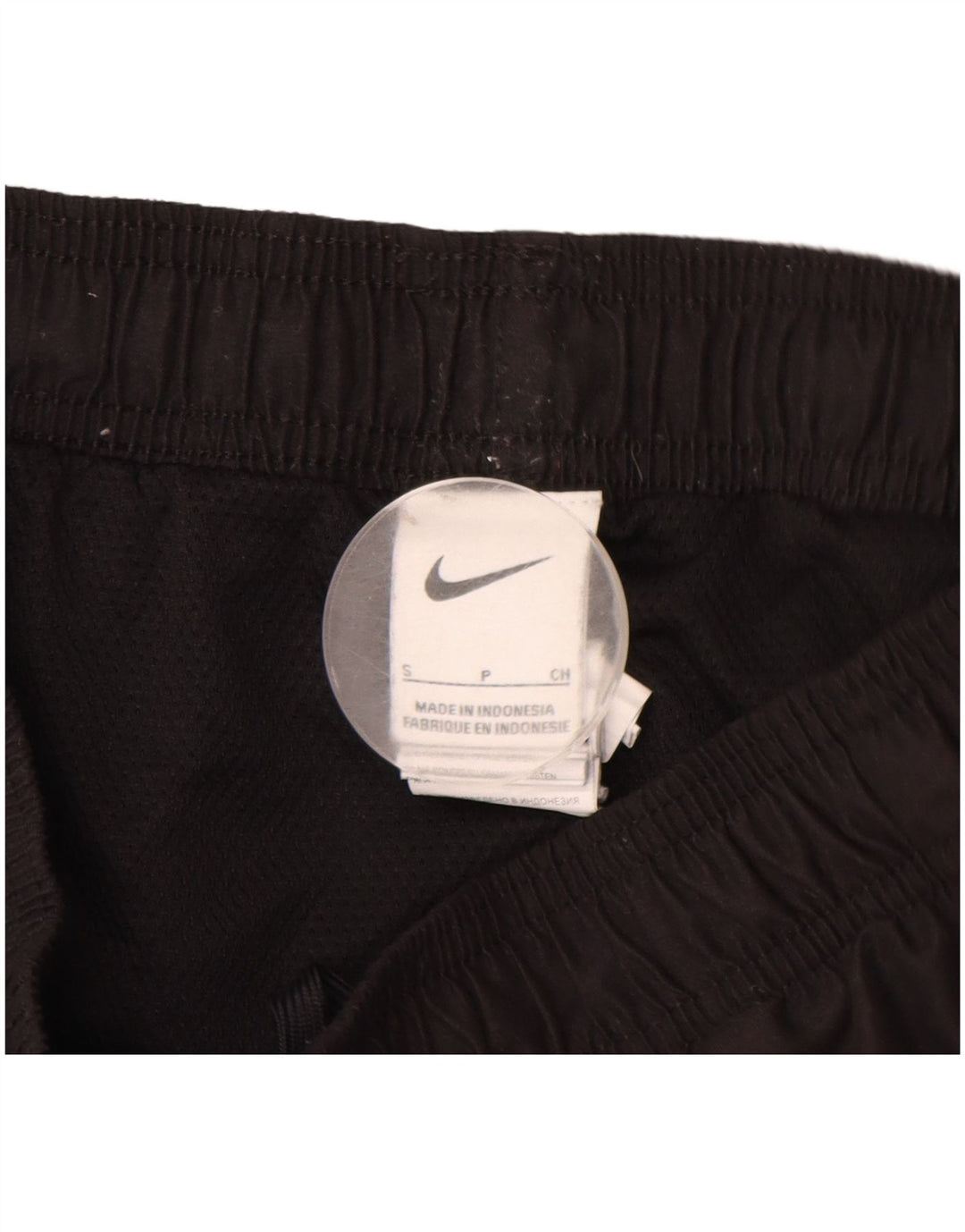 Pantalones cortos deportivos NIKE para mujer UK 10 Small Black Poliéster