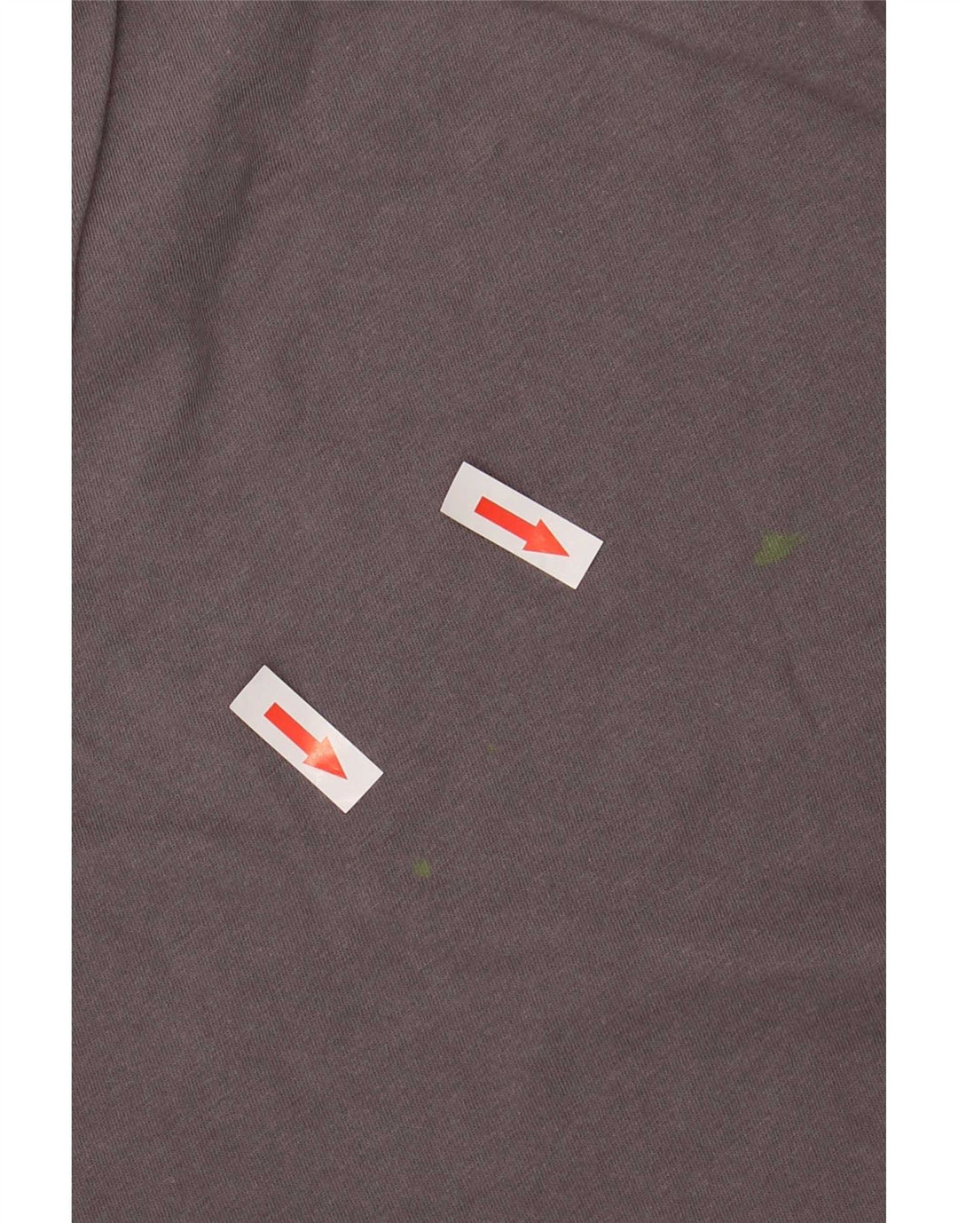 Camiseta Nike Hombre Top Small Gris Algodón