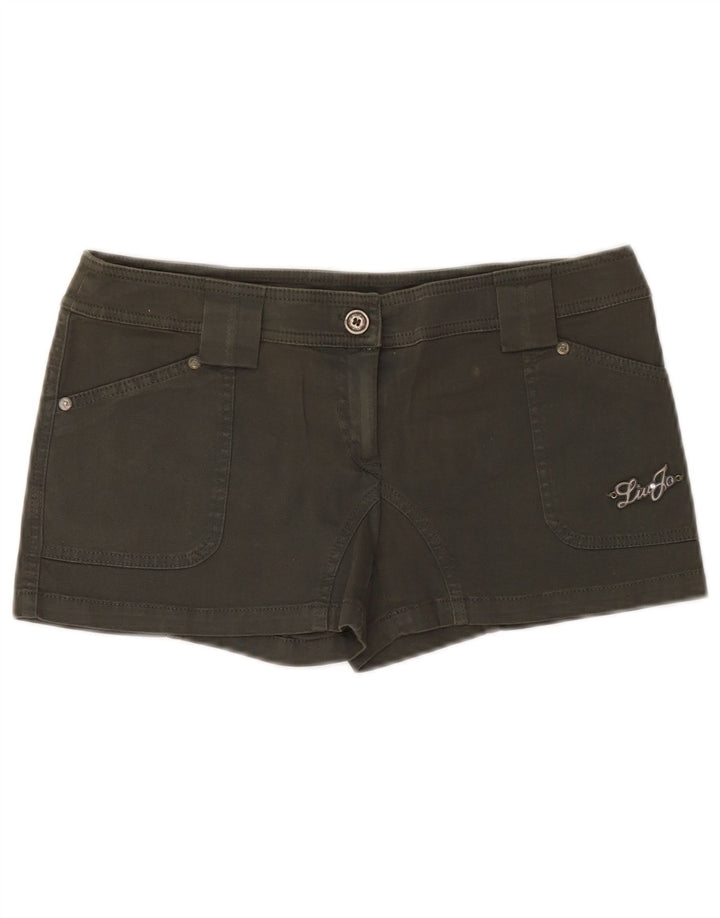Pantalones cortos para mujer Liu Jo IT 44 Medium W30 Algodón verde