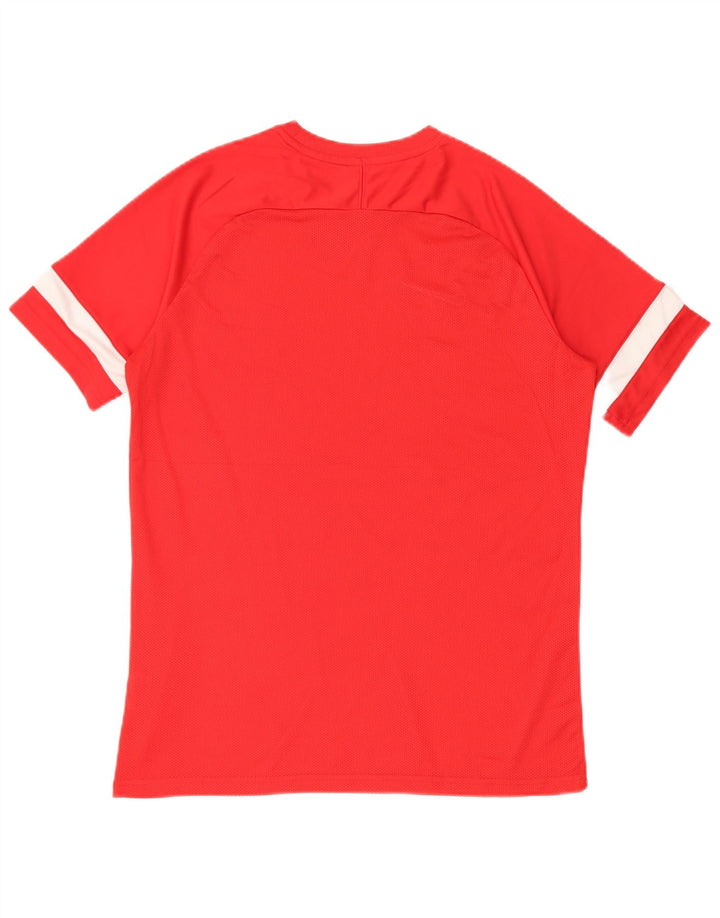 Camiseta Nike Dri Fit para hombre, talla grande, color rojo, poliéster