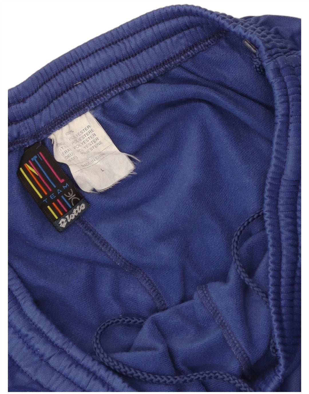 Lotto Pantalones de chándal para mujer UK 46 Large Poliéster azul