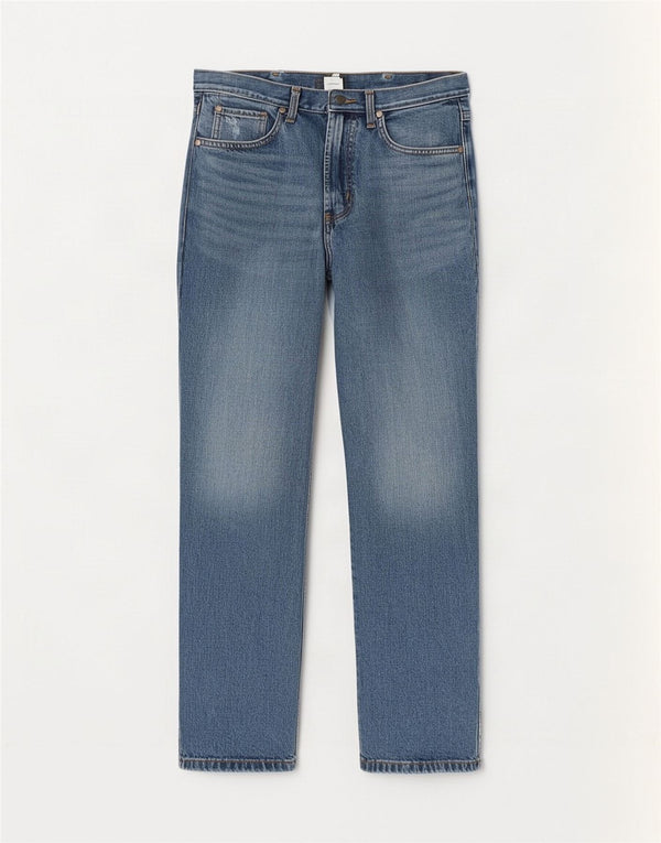 Wrangler Vaqueros rectos Evolution para hombre W32 L34 Algodón azul