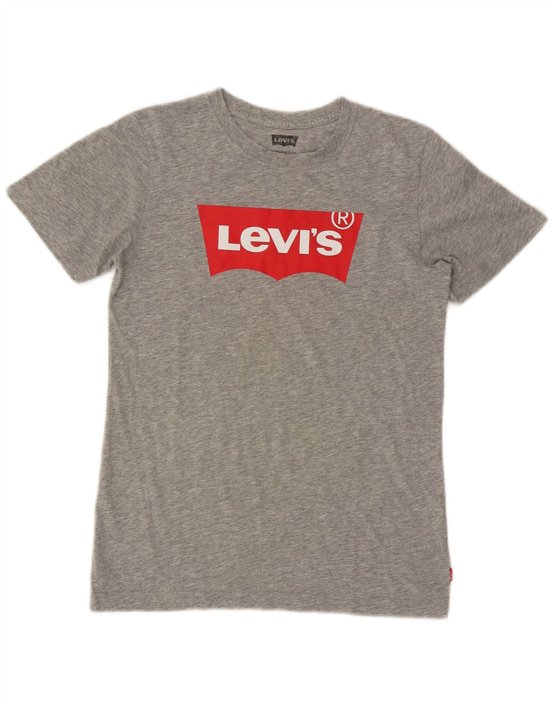 Levi's Camiseta gráfica para niños 13-14 años Gris moteado