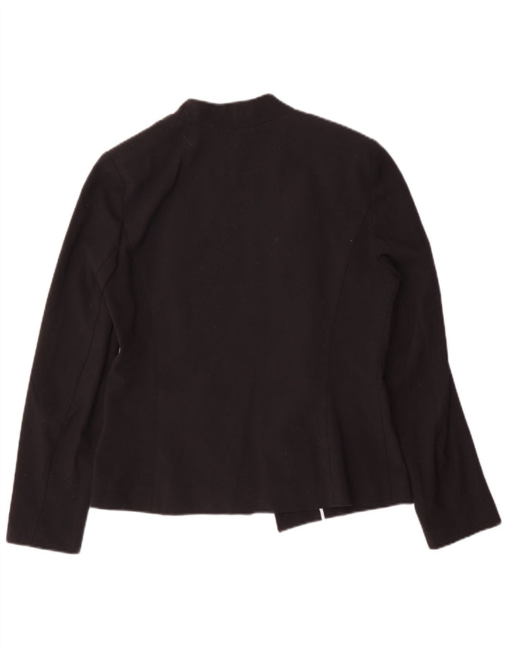 Marks & Spencer Chaqueta tipo blazer abierta para mujer UK 40 Mediano Poliéster negro