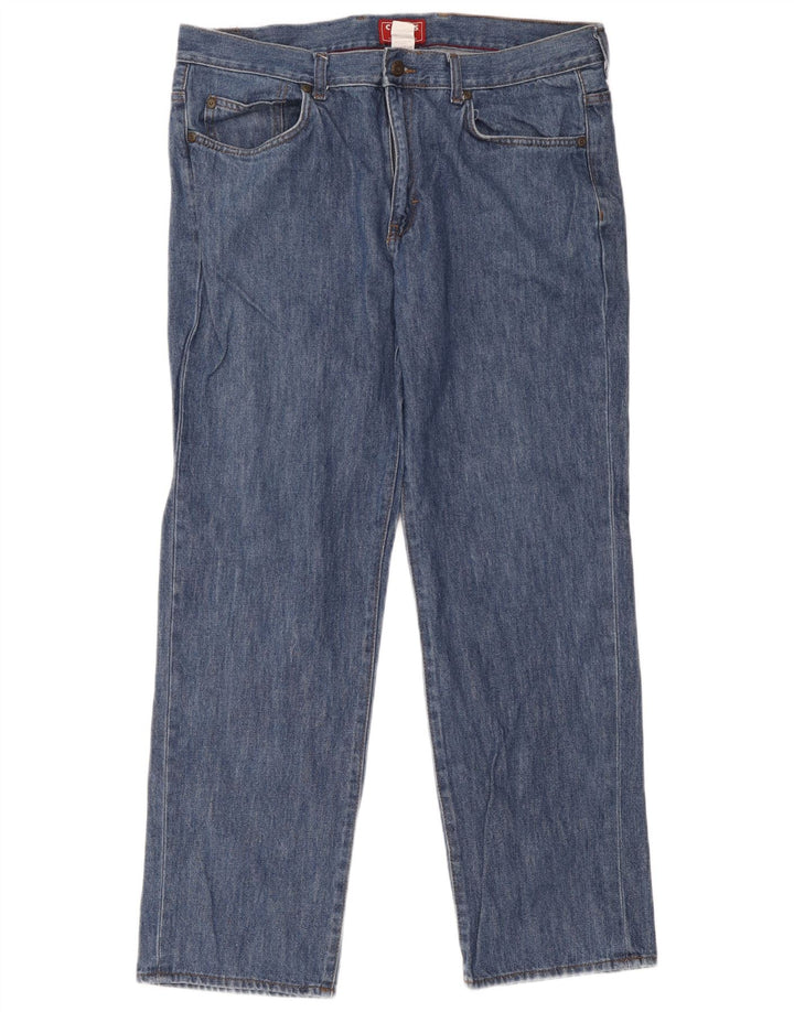 Chaps Vaqueros rectos para hombre W36 L30 Algodón azul