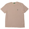 BENETTON Camiseta Hombre Top Grande Algodón Blanco