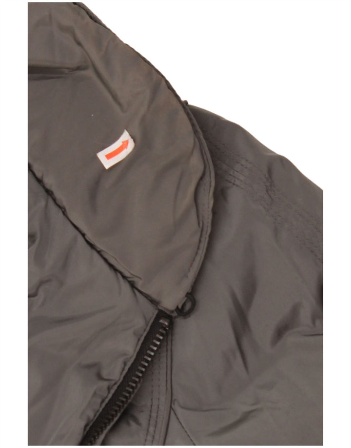 ZARA Mujer Cazadora Acolchada ES 40 XL Gris