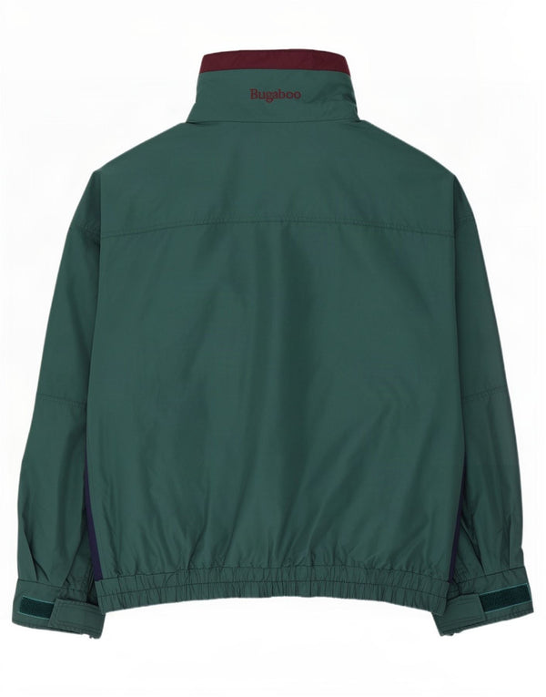 Columbia Chaqueta Cortavientos Bugaboo para Hombre UK 44 2XL Verde Colorblock