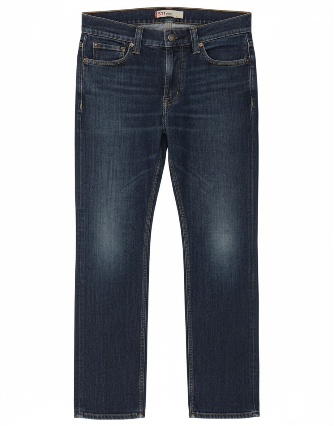 Levi's Hombre 511 Slim Jeans W32 L32 Algodón Azul