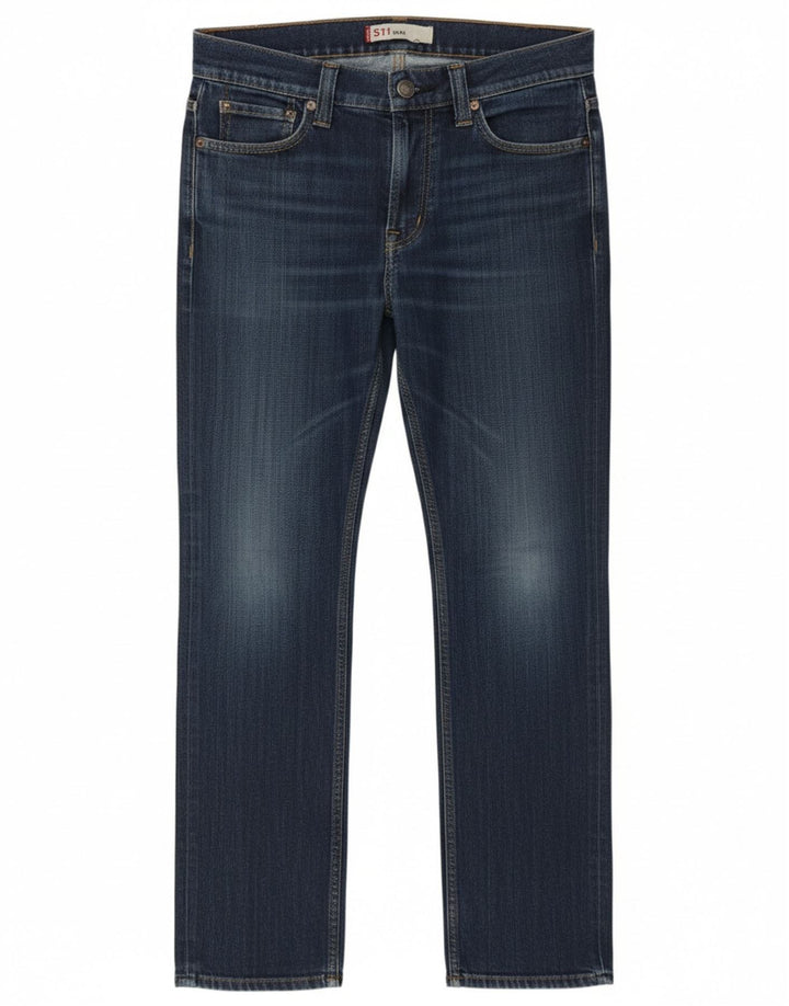 Levi's Hombre 511 Slim Jeans W32 L32 Algodón Azul