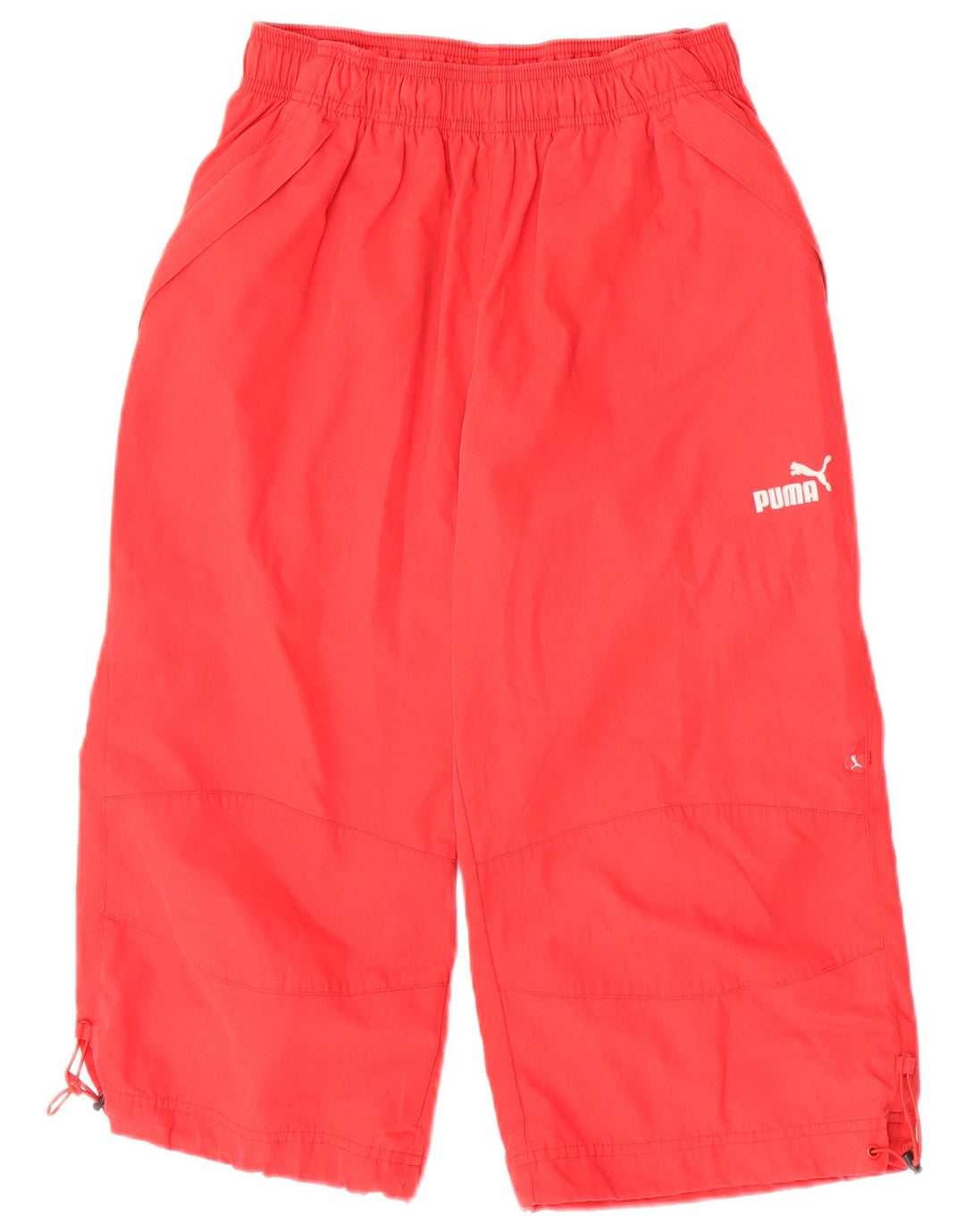 Puma Mujer Capri Chándal Pantalones UK 6 XS Rojo Poliéster