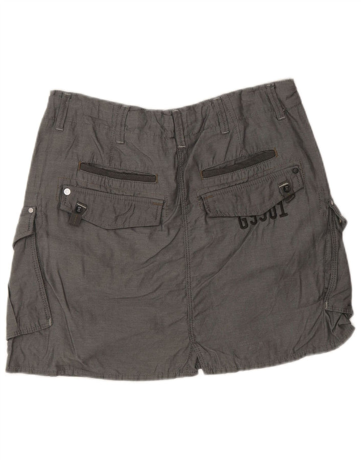 Falda Cargo G-Star Mujer W28 Algodón Gris Medio