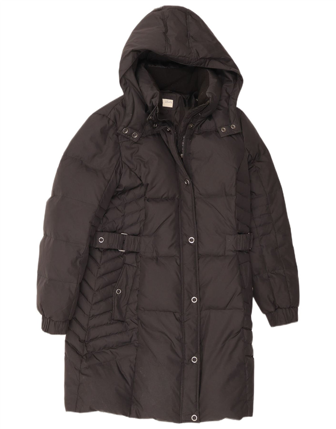 Abrigo acolchado con capucha para mujer Esprit UK 18 XL Poliéster negro