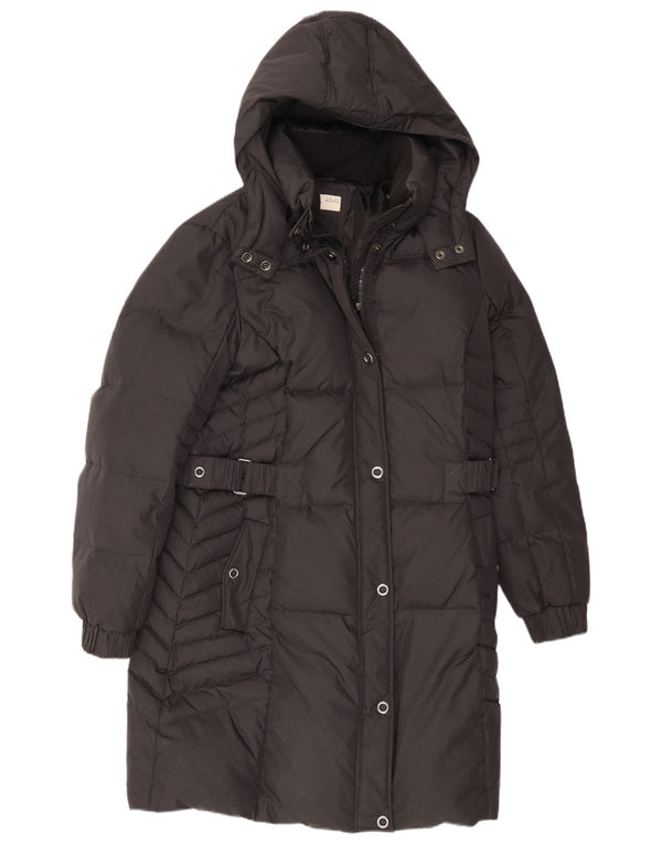 Esprit Womens Hooded Padded Coat UK 18 XL Black Polyester