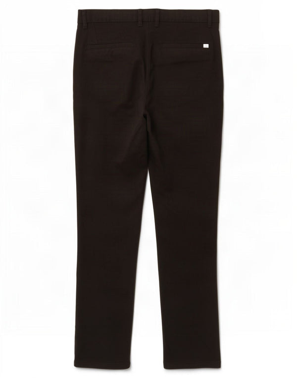 Zara Mens Skinny Chino Pantalones EU 40 Medium W31 L29 Poliéster Negro