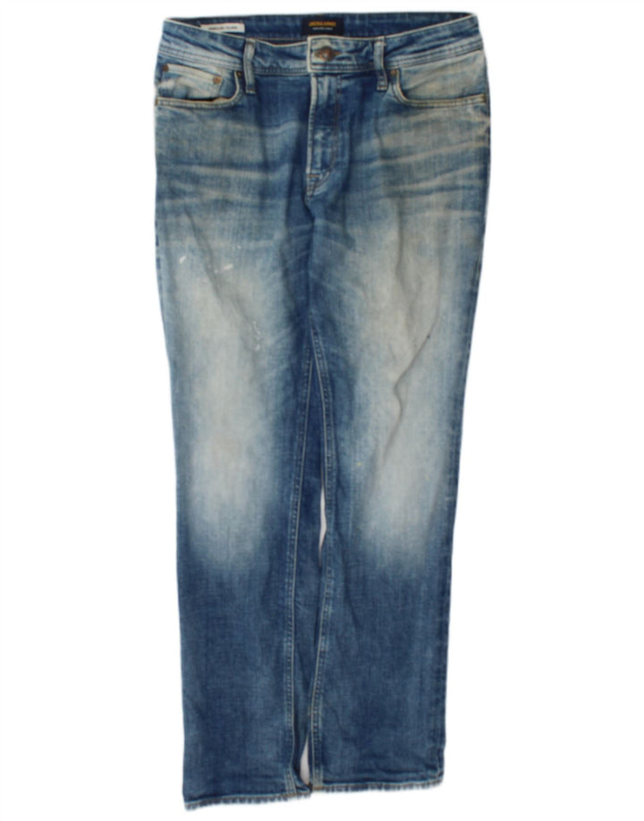 Jack & Jones Hombre GLENN Slim Jeans W30 L30 Algodón Azul