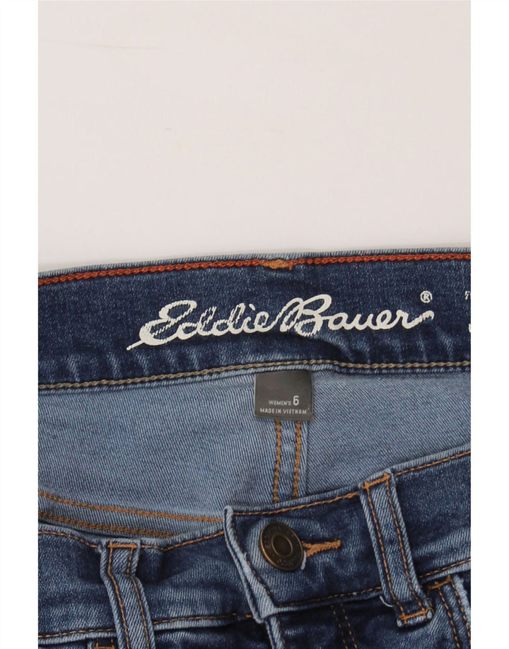 EDDIE BAUER Womens Slightly Curvy Slim Jeans US 6 Medium W28 L30 Blue Vintage Eddie Bauer and Second-Hand Eddie Bauer from Messina Hembry 