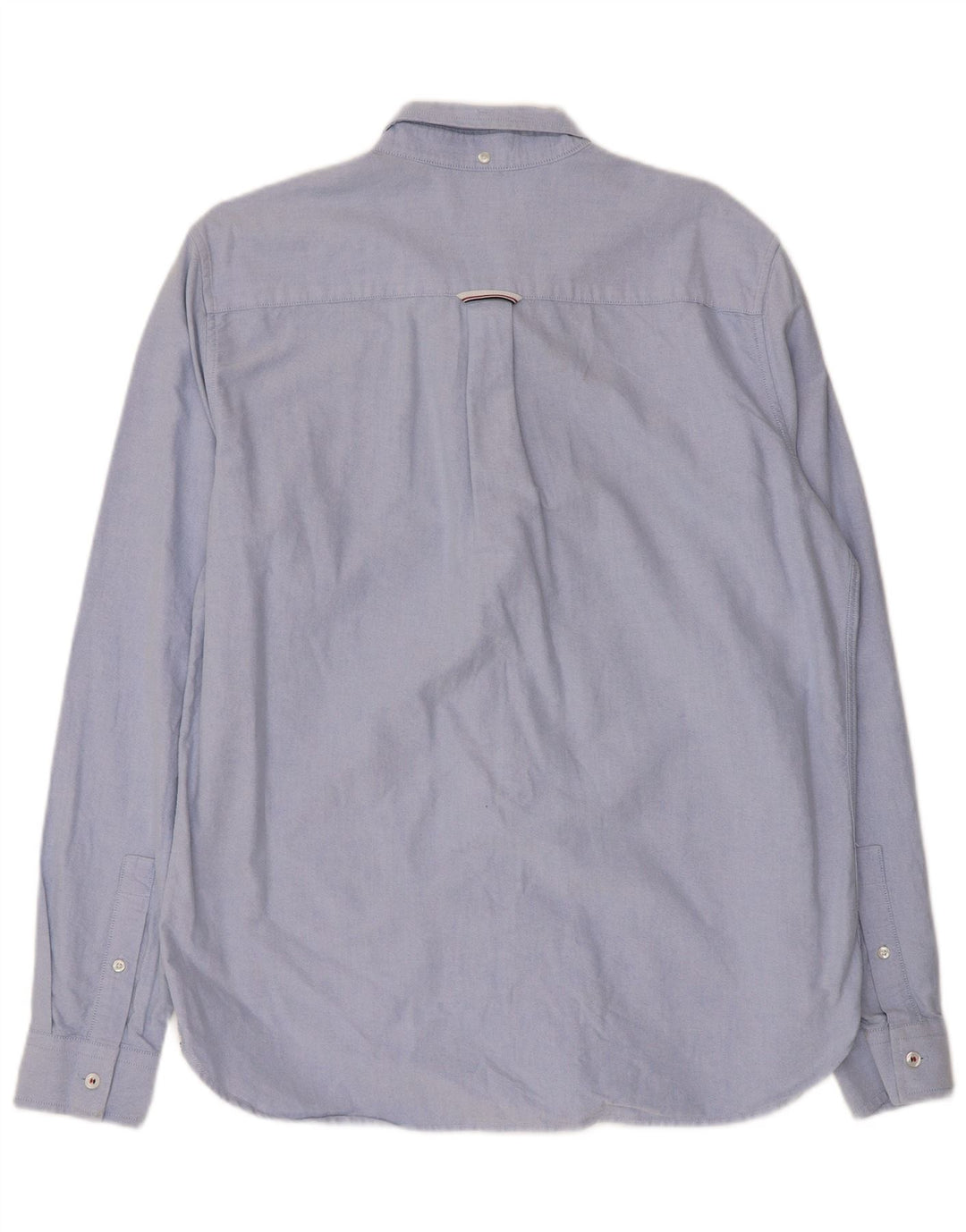 Camisa Fred Perry Hombre Grande Azul Algodón