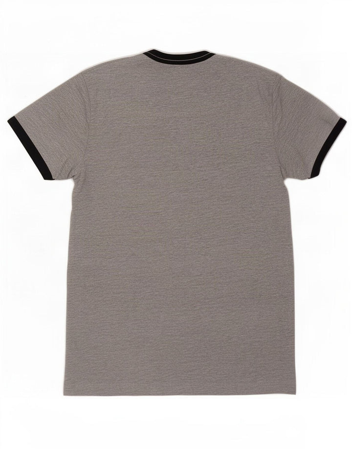 Camiseta para hombre French Connection Top de algodón moteado gris medio