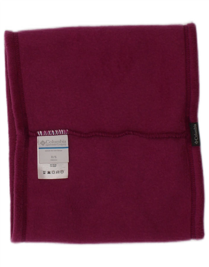 Columbia Bufanda Polar Mujer Talla Única Rosa Poliéster Invierno