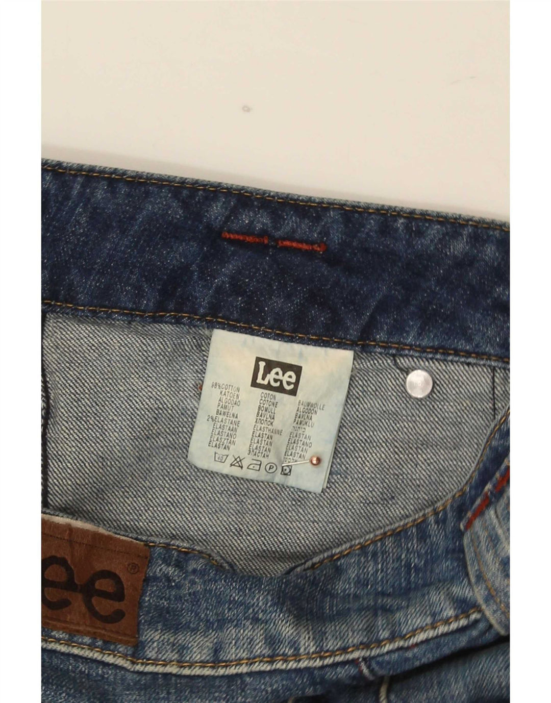 Vaqueros Lee Leola Bootcut para mujer W27 L35 Algodón azul