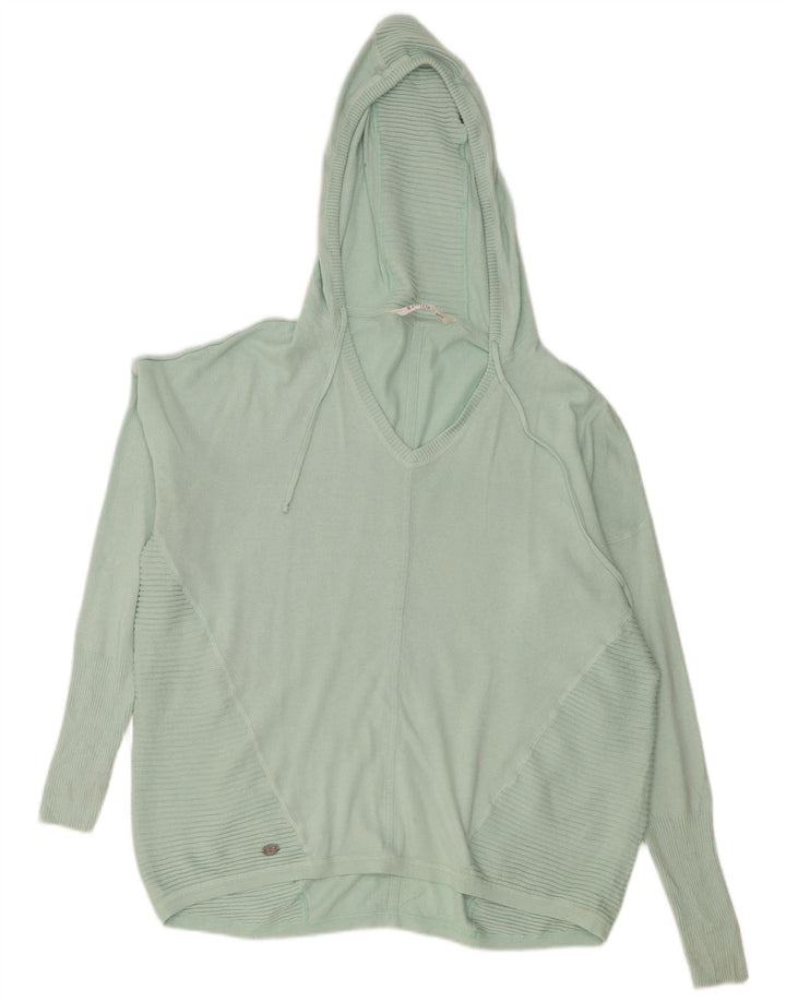 Athleta Suéter de gran tamaño con capucha para mujer UK 46 Grande Turquesa