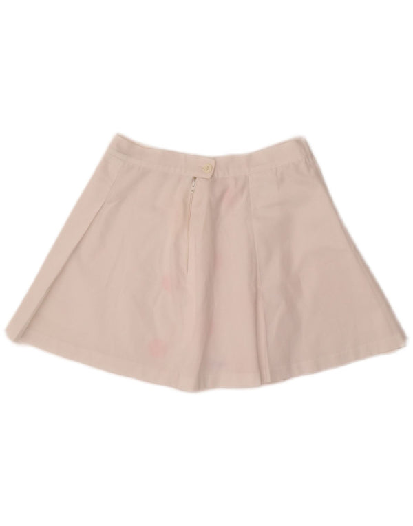 Minifalda Diadora para mujer UK 12 Medium W26 Poliéster de lunares blancos