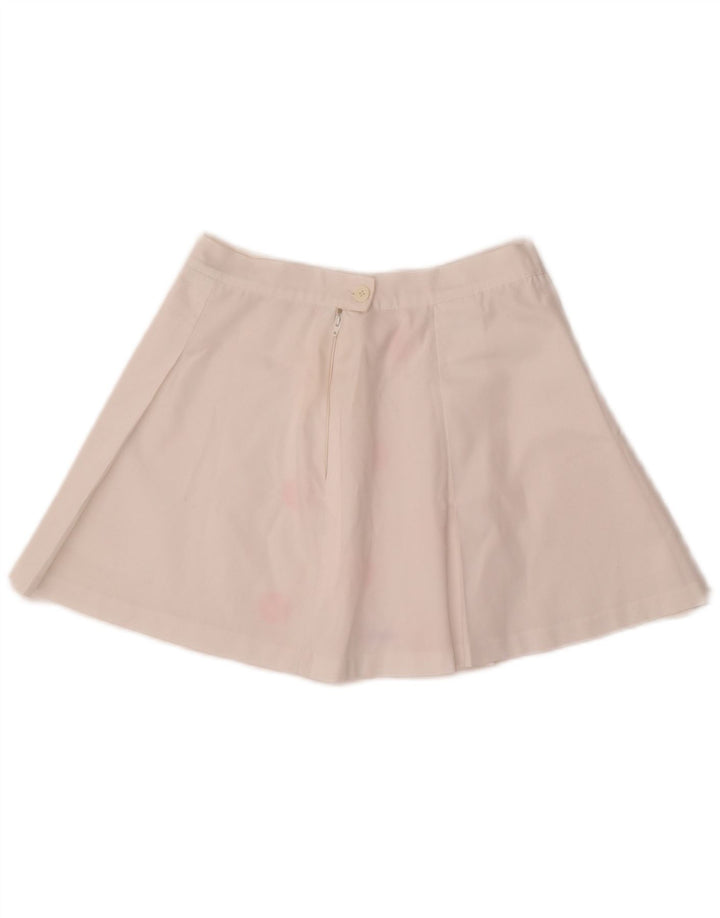 Minifalda Diadora para mujer UK 12 Medium W26 Poliéster de lunares blancos