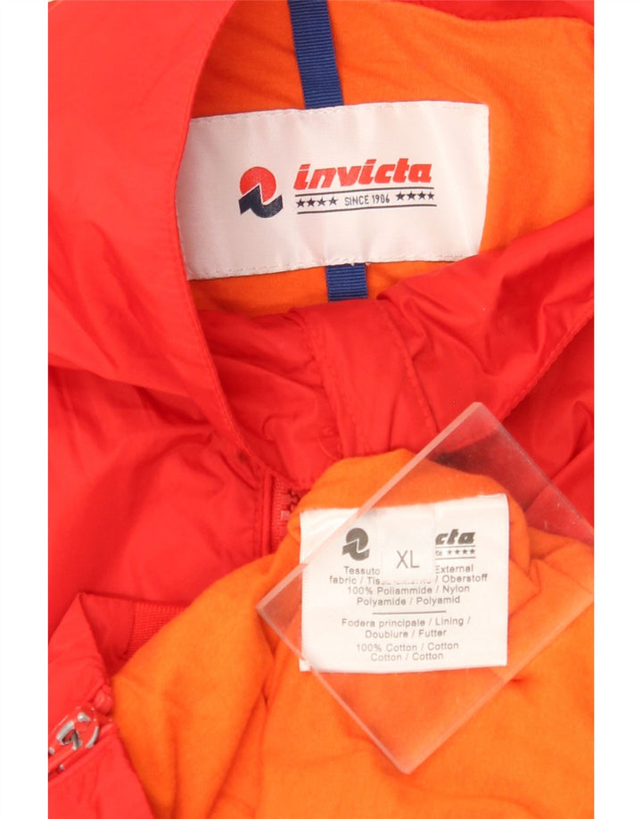 INVICTA Chaqueta impermeable para mujer ES 40 XL Poliamida roja