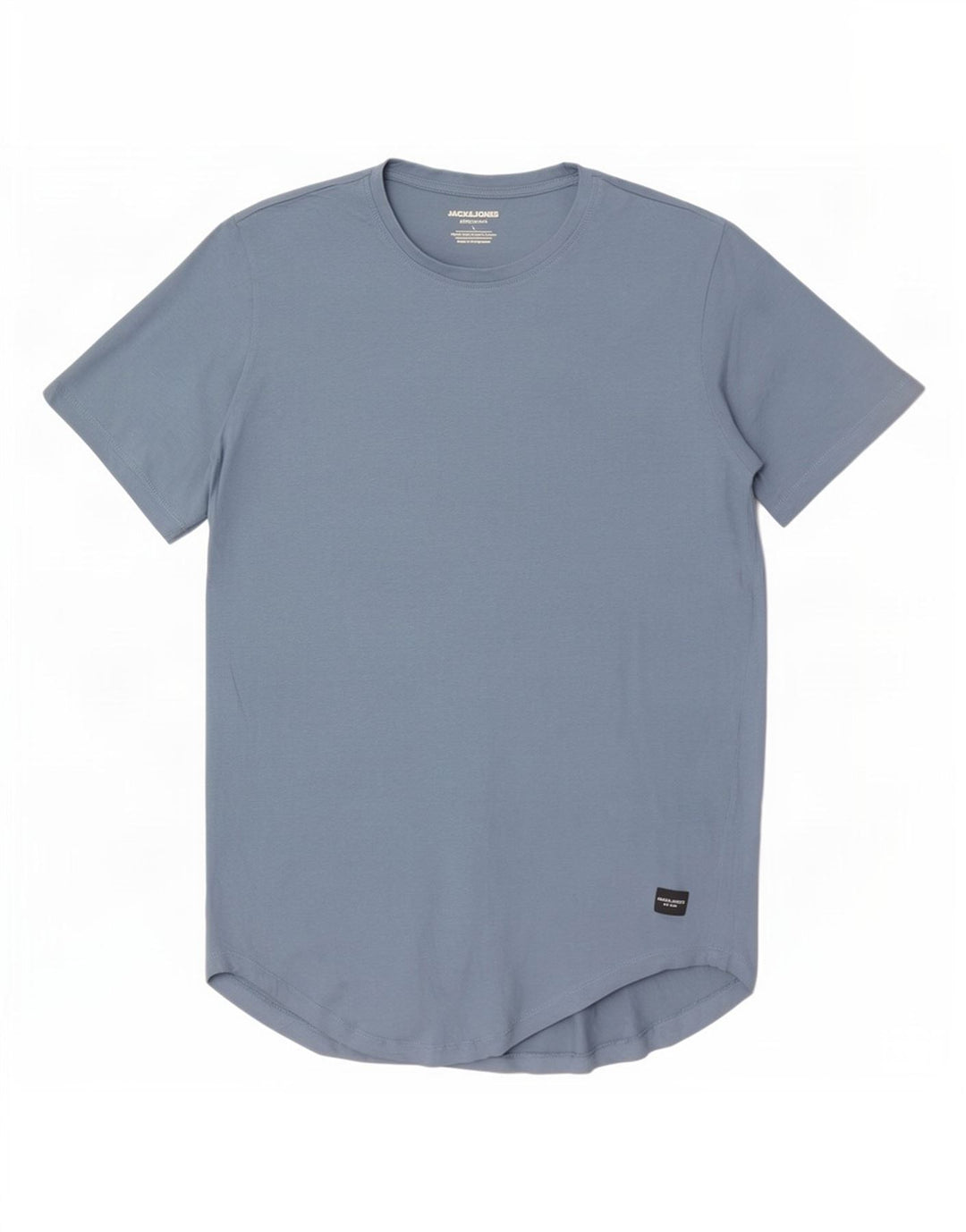 Camiseta Jack & Jones Hombre Top Large Azul Algodón