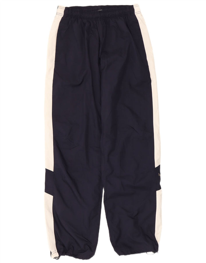 Puma Pantalones De Chándal Para Hombre Joggers Large Azul Marino Colorblock Poliéster