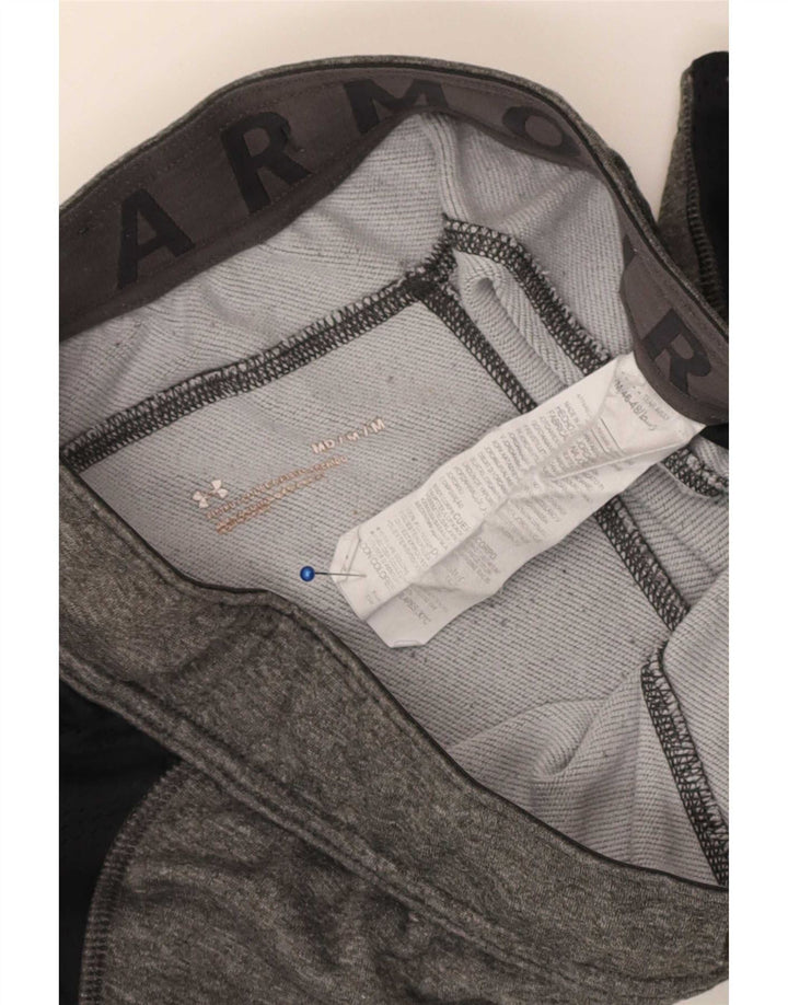 Under Armour Pantalones cortos deportivos para mujer UK 44 Poliéster color block gris medio