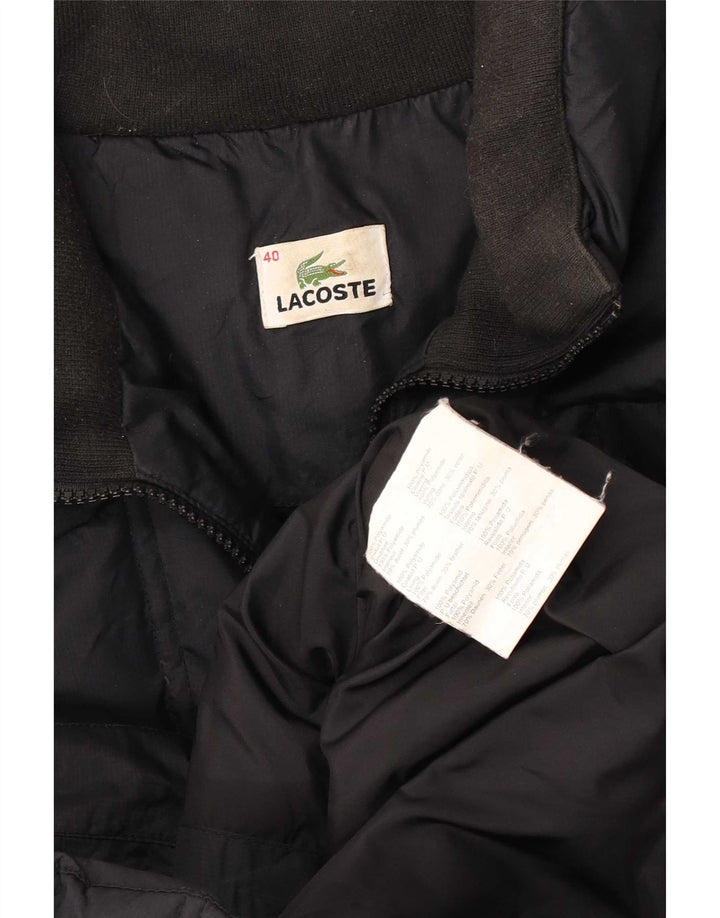 Chaqueta Acolchada Mujer Lacoste Talla 40 Mediana Negro Poliamida