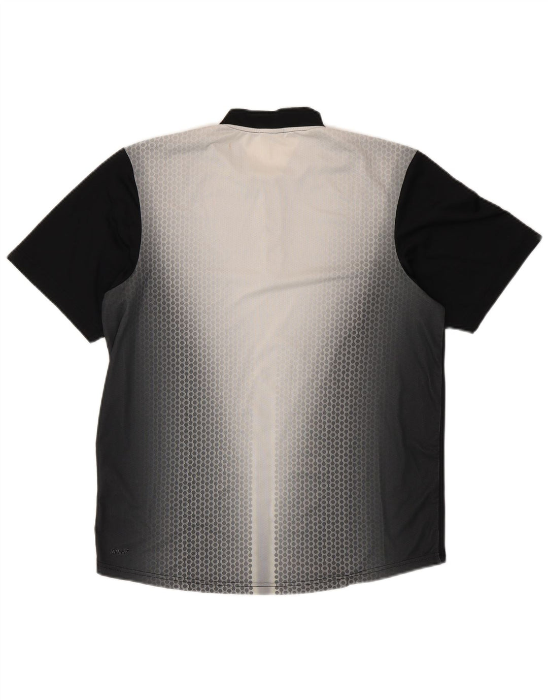 NIKE Camiseta Dri Fit para Hombre UK 39/41 Poliéster con Manchas Negras Medianas