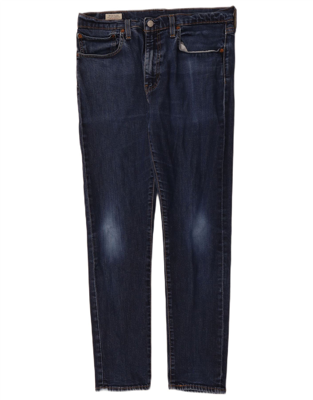 LEVI'S Jeans 512 Slim Tapered para hombre W34 L29 Algodón azul marino