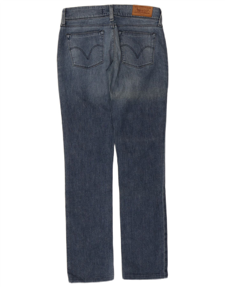 Levi's Mujer 571 Slim Jeans W28 L30 Algodón Azul