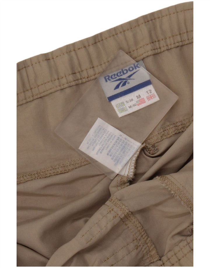 Reebok Pantalones de chándal cargo para mujer UK 42 Medium Beige Nylon