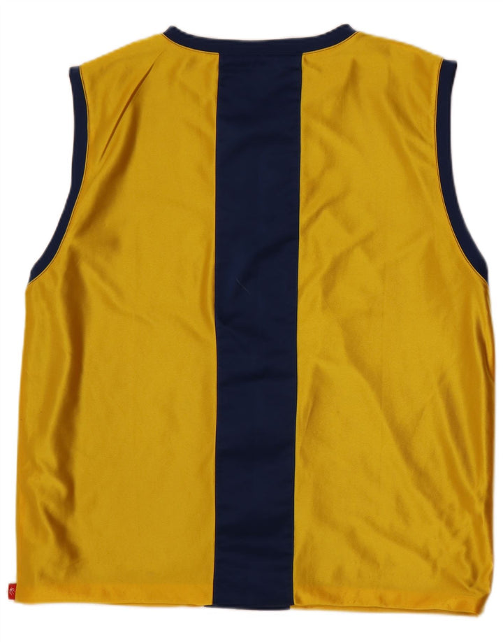 Mazine Hombre Chaleco Top XL Amarillo Colorblock Poliéster