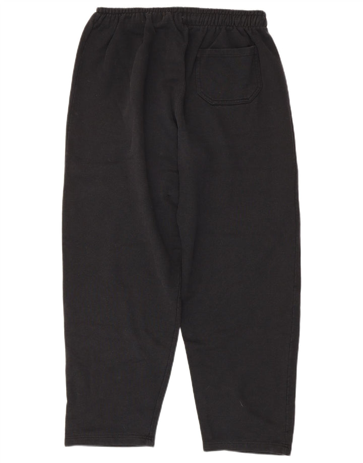 CHAMPION Pantalones de chándal para hombre, talla grande, algodón negro