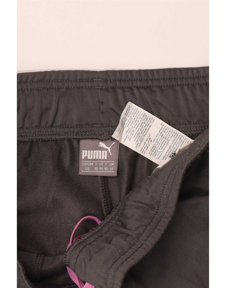 Puma - Pantalones de chándal para mujer, talla 40, poliéster gris grande