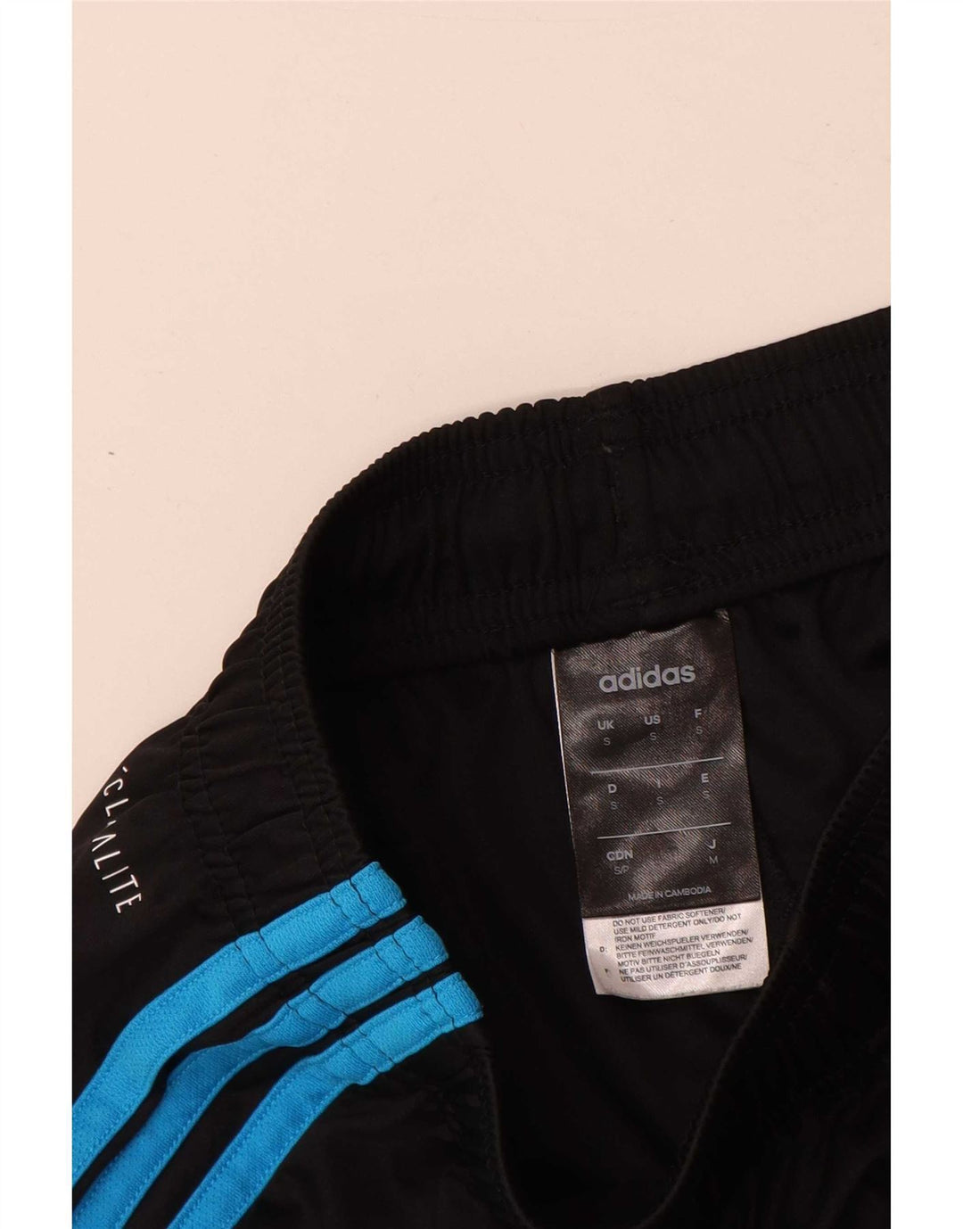 Adidas Mens Climalite Sport Shorts Pequeño Negro Poliéster