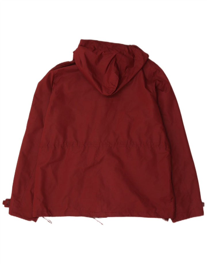 Chaqueta impermeable con capucha para mujer Mountain Warehouse UK 46 Large Poliéster burdeos