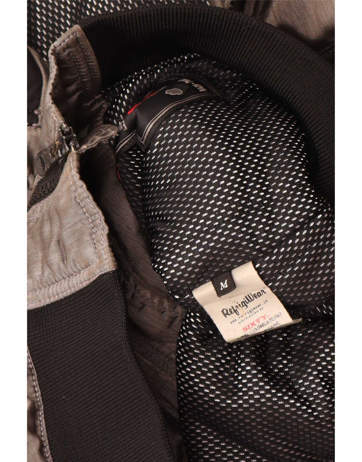 Refrigiwear Chaqueta Bomber para Hombre UK 38 Poliamida Gris Medio